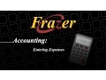 Frazer Tutorial - Accounting