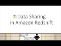 AWS Tutorials - Data Sharing in Amazon Redshift