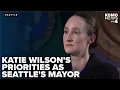 Seattle s new Mayor talks first week in office public safety priorities and Amazon