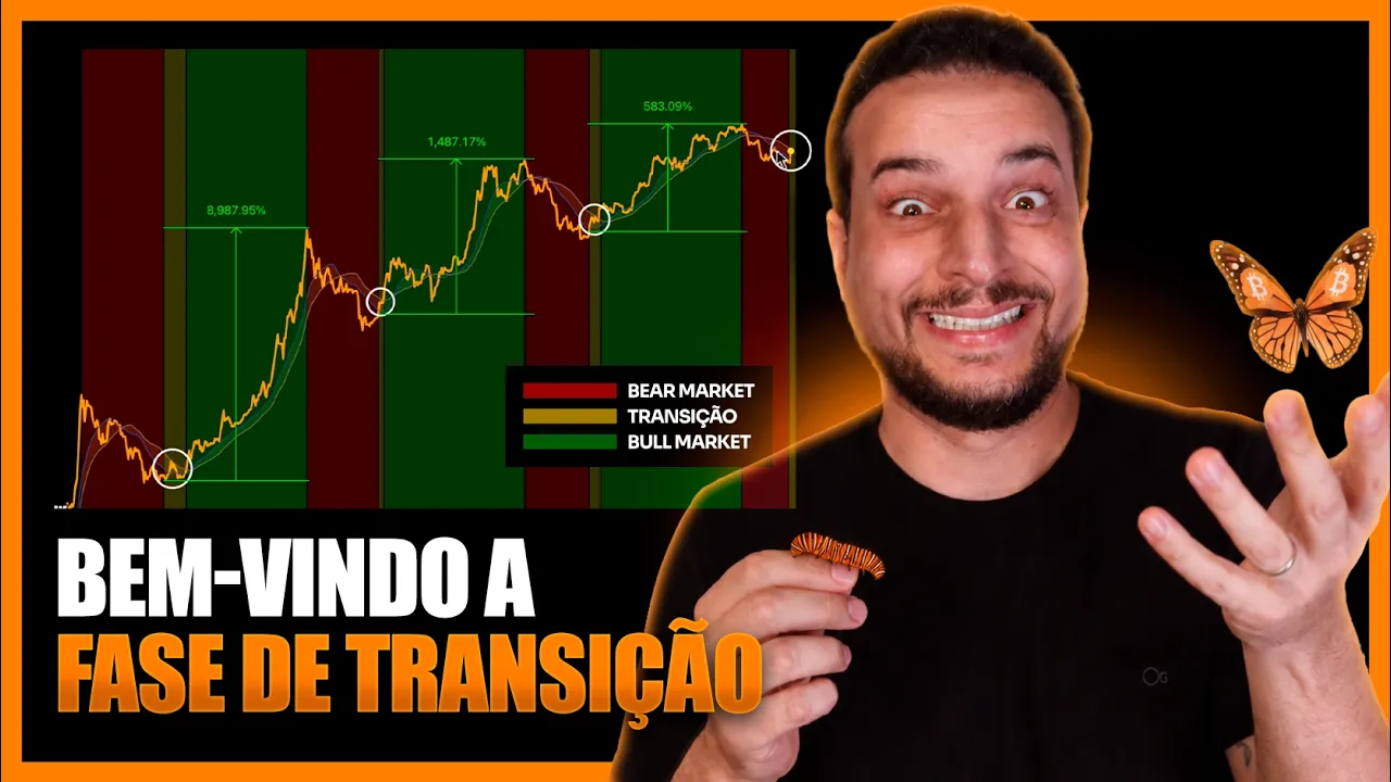 🚨 BITCOIN NO CASULO! DA LENTIDÃO DA LAGARTA AO VOO DA BORBOLETA