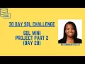 SQL Practice Window Functions and CTES SQL 30 Day Challenge Day 28