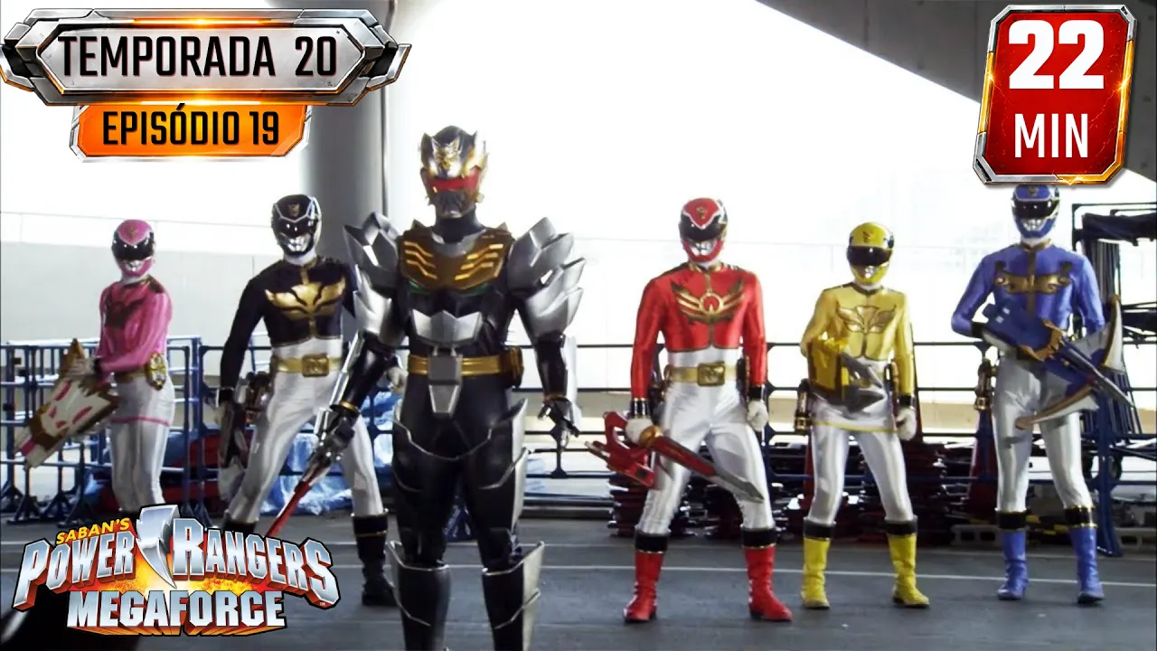 O Mensageiro ???? E19 ???? Megaforce ⚡ Power Rangers para Crianças