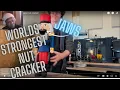 reacting to Explosive powered nut cracker vs metal nuts Stuff Made Here