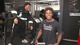 iShowSpeed’s Brother Jamal BREAKS The Treadmill While Running 😭💀