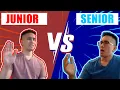 Junior Software Developer VS Senior Software Developer Parody