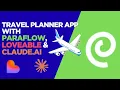 How to Build a Travel Planner Application using Paraflow Lovable Claude AI