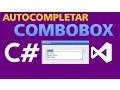 C ComboBox Autocomplete with Database