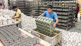 How Millions of Ceramic Mugs Are Mass-Produced