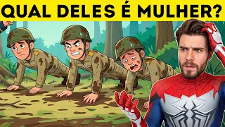 10 enigmas que só um VERDADEIRO GÊNIO consegue resolver