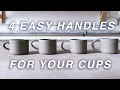 Lagu How to make handles - 4 different ways | Pottery 101