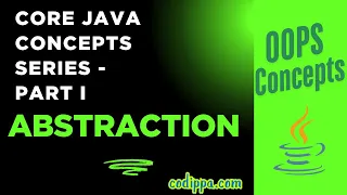 Abstraction in java with real life example implementation Java OOPS concepts series Part 1