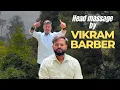 Bird sound asmr with head massage by Vikram Barber in Ooty rose garden