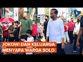 Lagu Momen Keluarga Jokowi dan Kolega Sapa Warga Solo