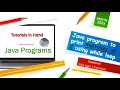 java program to print multiples of 2 using while loop explained with examples