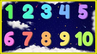 Count to 10 Song Lullaby | Learn Numbers & Counting | 123 Lullaby