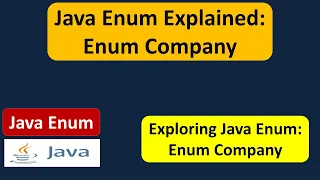 Java Enum Explained enum Company Java enum enum in Java Java Tutorial