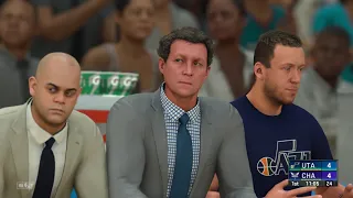 NBA 2K20 Classic Uniforms Utah Jazz Vs Charlotte Hornets 