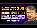 Gamma Distribution Mean Variance M G F By GP Sir