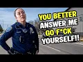 Cop Starts SHOUTING Over ID Refusal Then Gets COMPLETELY EXPOSED First Amendment Audit