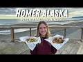 2023 Alaska Roadtrip The Little Town of Homer Alaska Best Small Town in the US Travel Couple