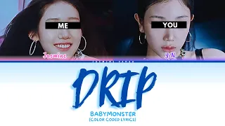 BABYMONSTER DRIP SING WITH ME KARAOKE 