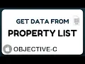 Objective-c Get data from Property List plist