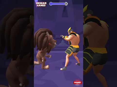 Lion Vs Demon 🦁👹 #shorts
