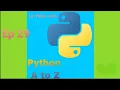 Python Ep-29