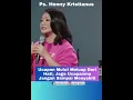 Download Lagu Viral !!! Ucapan Mulut Meluap Dari Hati, Jaga Ucapanmu Jangan Menyakiti || Ps. Henny Kristianus