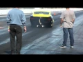 Mustang Drag Car Crashes Milan Dragway