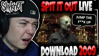 Download BRITISH GUY'S FIRST TIME SEEING 'Slipknot - Spit It Out LIVE DOWNLOAD 2009' | GENUINE REACTION MP3