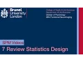 SPM Tutorial 07 - Review Stats Spec