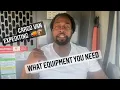 CARGO VAN EXPEDITING WHAT EQUIPMENT YOU NEED TO GET STARTED