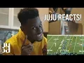 JuJu Smith-Schuster Reacts to his own Highlights
