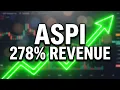 ASPI Stock Revenue Up 278 YoY Q1 Earnings Breakdown Price Targets