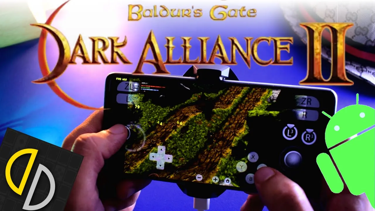 Baldur's gate dark alliance 2 Android Gameplay | Nintendo Switch Emulator Android | Yuzu Mali GPU