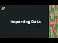 Importing Data - Spreadsheets Made Simple Webinar