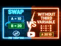 How To Swap Two Numbers Without Temp Variable In Java