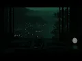 Calm Rain Sounds in a Misty Deep Valley Cabin 🌧 (No Ads) | Dark Bedroom Sounds for Deep Sleep