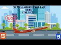 How to Make Airplane animation using HTML and CSS