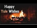 Happy Yule From The Coven and Free Yule Coloring Page