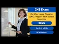 Certified Nurse Educator CNE Practice Test 2025 20 Real Questions and Answers