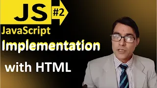 Javascript implementation tutorial in hindi Javascript Lesson 2 Javascript for beginners