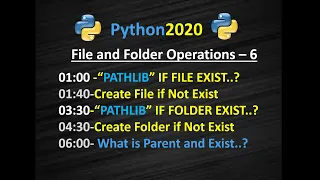 Python Pathlib Pathlib Create File If Does not exist Python Path Lib Create Folder if not Exists