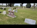 The Salter gravesite in Hasty Union Valley Cemetary