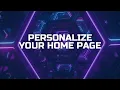 Personalize Your Home Page