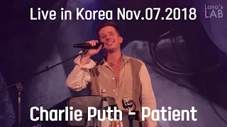  hd charlie puth patient live in voicenotes tour seoul korea 2018 