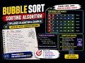 Lecture 10 Bubble Sort With Explained Algorithm Sorting Complexity Analysis Course On DSA