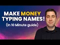 Download Earn $300 By Typing Names Online! Available Worldwide (Make Money Online) mp4 3gp mp3 videos - waplic