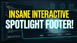 Build a Premium Spotlight Footer Effect from Scratch